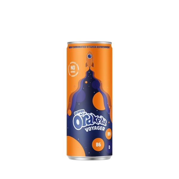 ORAKETA VOYAGER Pomaranča 0,25L - pločevinka
