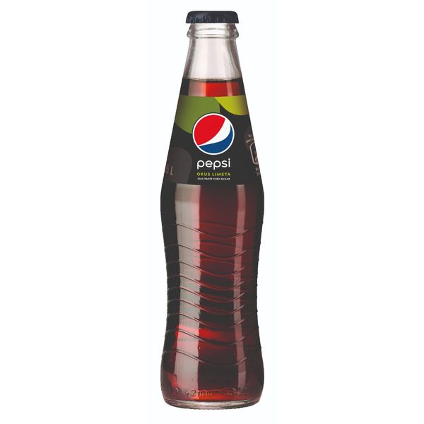 PEPSI MAX Limeta 0,25 L - vračljiva steklenica