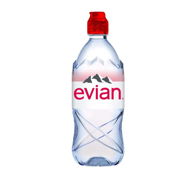 EVIAN 0,75 L - plastenka s športnim zamaškom