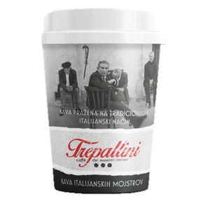 TREPALLINI kozarec - papirnati 0,2 L